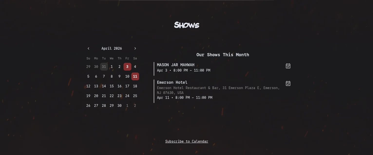 Google Calendar integration